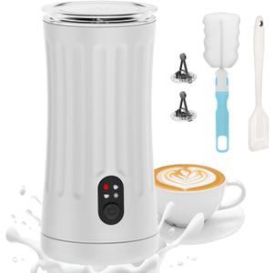 Milk Frother, 4-in-1 Milk Steamer and Frother