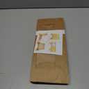 40 Pieces Small Pastry Boxes with Window,Small Bread Box,Packaging for Baked Goods,Muffin,Cookies,Candy,Chocolate,Macaron,Takeout Boxes (Brown, 7x2")