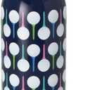 Swig Life 32oz EZ Fill Insulated Water Bottle, Leak Proof Reusable Water Bottle with Lid, Handle & Lock, Leak Proof Stainless Steel Bottles, 32 oz Tumbler (Tee It Up)