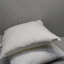 Co. Luxury Fill Throw Pillow Inserts | Decorative Square | Premium Fluffy Pillow Forms Sham Stuffer for Sofa, Couch, and Living Room | Pack of 2 (20 X 20)