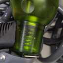 Coil Hose 25FT EVA Coil Garden Hose With 3/4'' Brass Connector Coiled Water Hose Lightweight And No Kink Includes 7 Patterns Spray Nozzle For Outdoors Lawn Watering Car Washing (Gray)