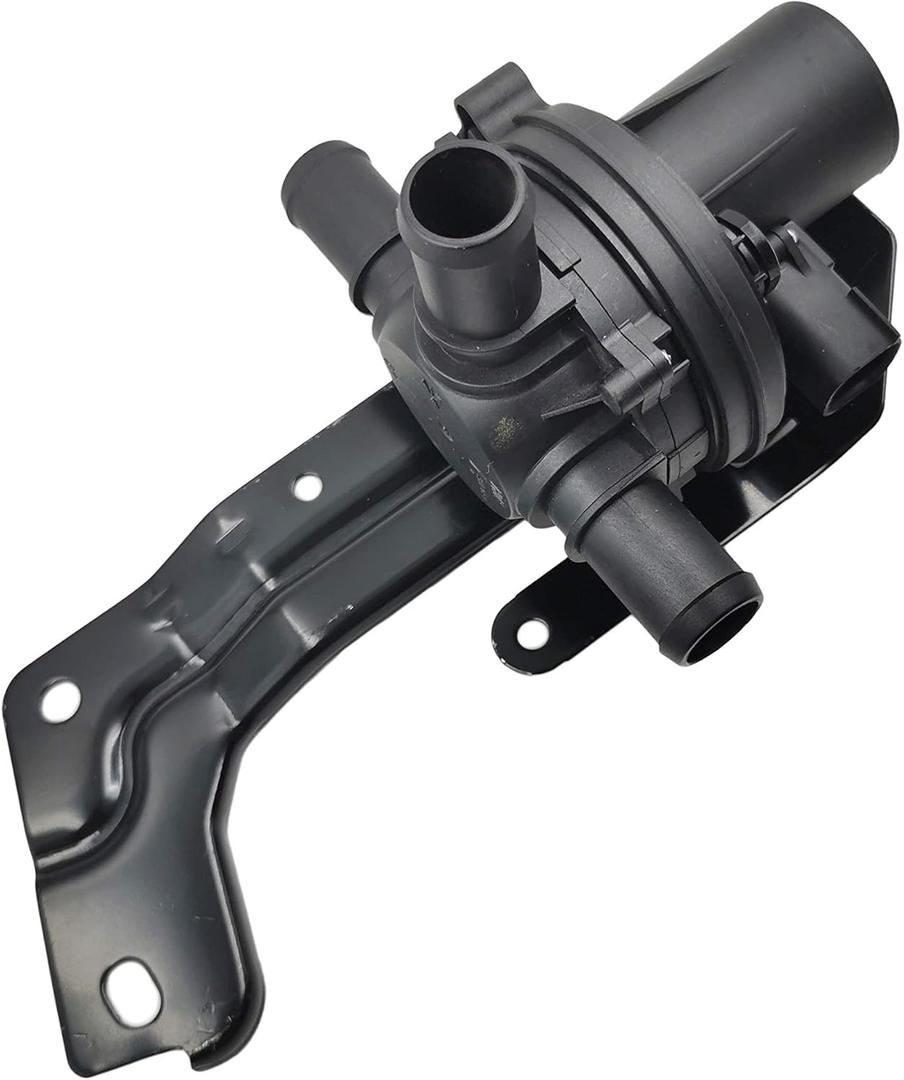 Mr Fix Coolant 3 Way Valve Compatible for 2013-2018 Dodge Ram 1500 2500 3500 4500 5500 (Black Stainless Steel Thermostatic Automotive Coolant Valve)