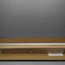 48 Inch Light Wood Floating Shelves for Wall Rustic Wall Shelf for Bedroom Living Room Set of 4