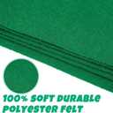 Mixweer 2-Piece Poker Table Top Mat Set Premium Green Felt Poker Table Cover (36" x 72") & Casino-Grade Mat, Reversible Foldable Surface for Texas Hold, Blackjack, Dominoes, and Card Games