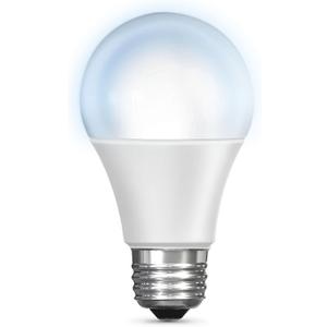 Feit Electric OM60/950CA/AG 60W Equivalent 2.4GHz WiFi Dimmable, No Hub Required, Alexa Google Assistant A19 Smart LED Light Bulb, 4.4" H x 2.3" D, 5000K Daylight