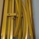 Wokceer Wedding Arch Backdrop Stand (7.2FT,6FT,6FT) Set of 3 Gold Metal Wedding Arch Stand for Birthday Party Wedding Ceremony Baby Shower Garden Balloon Arch Decoration