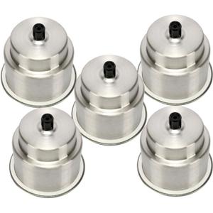 Stainless Steel Cup Drink Holder with Drain for Marine Boat RV Camper,Stainless Steel Boat Cup Holder,Pontoon Cup Holder Inserts(5Pack of 2) by Lucky Seven Stainless Steel Cup Drink Holder with Drain for Marine Boat RV Camper,Stainless Steel Boat Cup Holder,Pontoon Cup Holder Inserts(5Pack of 2) by Lucky Seven