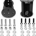 6" Straight Air Helper Spring Spacer, Heavy-Duty Steel Compatible with Ford F150/F250/F350, Chevy, GMC, Ram, Toyota Air Springs Lift Spacer (7X1272)