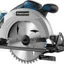 Cordless Circular Saw for Makita 18V LXT Li-ion Battery, Electric Circular Saw with 7-1/4-Inch Blade, 5000 RPM, 0-50 Degree Bevel Capability, Power Circular Saws (No Battery)