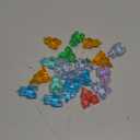 Niceup Acrylic Priness Castle Figurines Princess Party Favors Crystal Gems About 15pcs 1.6inch Small Goodie Bags Tressure Gemstones for Hide & Seek Game Cake Decoration