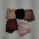 INNERSY Women's Soft & Thin No Show Modal Underwear Quick Dry Panties for Summer 5-Pack (Medium)