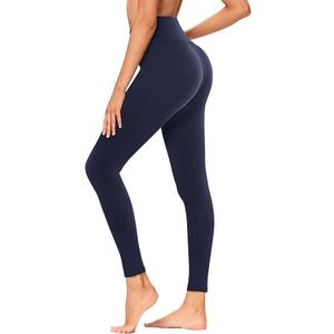 GAYHAY High Waisted Leggings for Women - Soft Opaque Slim Tummy Control Printed Pants for Running Cycling Yoga, Size L-XL