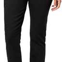 Levi Strauss Signature Gold Women's Classic Taper Jean Mid-Rise Stretch Denim (Black) 12| W31