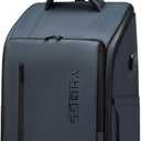 Rolling Backpack Waterproof Commuter Backpack with Wheels for Business, Laptop Compartment for 15.6-Inch Laptop, Wheeled Carry-On Bag for Adults (Deep Blue)