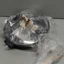 CAROTE Non Stick Frying Pan Skillet, Nonstick Granite Fry Pan with Glass Lid, Egg Pan Omelet Pans, Stone Cookware Chef's Pan, PFOA Free (Classic Granite, 10-Inch)