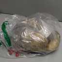 Half and Half Blonde Christmas Cindy Costume Wig Set Blonde Double Braids Wig with Bangs for Costumes Halloween