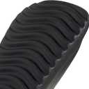 adidas Unisex Adult Adilette Lumia Slides (9 Women/8 Men, Black/Black/Black)