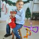 4 x Anditoy 4 Pack Giraffe Suction Cup Pop Tubes Toys Sensory Toys for Kids Boys Girls Toddlers Christmas Stocking Stuffers Gifts