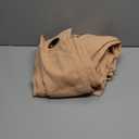 YoungsTex Peach Linen Curtains 72 Inches Long for Living Room, Coral Drapes Semi Sheer with Bronze Grommet Light Filtering Textured for Bedroom Dining Spring Decor, 52 x 72 Inch, 2 Panels