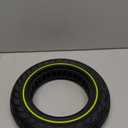 10x2/54-152 Solid Tire, 10x2.125 Tubeless Fit for Swagtron SG-5, VOLPAM SP01, Gotrax GXL V2, Ninebot F25/ D40X/ D18W/ D28U, Replacement for 50/75-6.1 10x2 Original Tire, Luminous Green