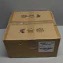 Semi Flush Mount Ceiling Light Fixture Vinatge Black Ceiling Lights Mid Century Modern Glass Close to Ceiling Lighting Fixtures for Bedroom Hallway Foyer Bathroom Kitchen Laundry Room Nursery (11.8 inch, Brown-3 Bulbs(black base))