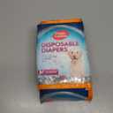 Simple Solution Disposable Dog Diapers for Female Dogs | Super Absorbent Leak-Proof Fit | Large | 12 Count (Pack of 1)