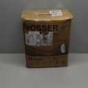 Air Mattress Full with Built in Pump,18''Inflatable Mattress of Upgraded Vertical Beams,Self Inflatable/Deflation Blow Up Mattress in 3 Mins,Flocked Top Airbed with Carry Bag for Home, Camping (Blue)