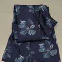 Seechoslo New 8-14Years Girls Elegant Dress Short Sleeve A-Line Floral Midi Party Special Occasion (US, Age, 12 Years, Dark Blue)