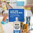 2 x HARRIS Multi-Purpose Pure Castile Soap, Made with Olive, Coconut, and Pine Tree Oil, Uses for Face, Body, Hand, Hair, Home, Dishes, and Laundry, Peppermint, 32 Fl Oz