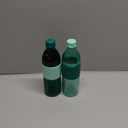 Copco Hydra 16.9oz Water Bottle, Set of 2 - Non-Slip Sleeve & BPA-Free Tritan Plastic - Dishwasher Safe, Reusable To Go Bottle - Leak-Proof, Spill-Proof, Portable Water Bottle (Green & Hunter Green)