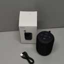 Bobtot Portable Speaker Bluetooth, IPX6 Shower Speaker Waterproof, 15H Playing Time, Loud and Stereo Sound with Bass, Dual Pairing for Party, Camping, Travel, Black