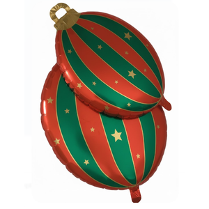 Christmas Balloon Decorations Set, Round Candy Lollipop Foil Balloon, Hanging Balls Balloons for Xmas Party, Holiday Home & Event Decoration