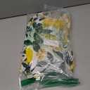 ANNA QUEEN Lemon Print Chair Covers for Dining Room Kitchen Set of 4 Summer Fruit Washable Stretch Slipcovers for Dining Chairs