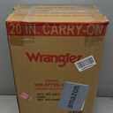 Wrangler Hardside Spinner Carry-On Luggage, Olive, 22-Inch