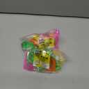 2 x Vampire Teeth Kids Size, Assorted Colors Fake Vampire Teeth for Kids, Vampire Fangs Costume, Dress-Up, Pretend Play, 12 Pack Halloween Teeth for Halloween Party Favors (Colorful)