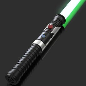 Light Saber for Dueling 12 RGB Light Saber with Motion Control Real Light Sabers for Kids Adults Smooth Swing Metal Light Sabers Toy with 16 Fonts for Halloween/Christmas Cosplay/Gifts/Fans