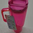 Plastic Transparent High - Beauty Car Cup, Unisex and Portable, Suitable for Outdoor Trips (40oz)