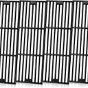 Grill Grates for Char Griller 5050, 5650, 2121, 3001, 5072, 2123, 2828, 3072, 3030, 3008, 4000, King Griller 3008, 5252, 19 3/4 Inch Cast Iron Cooking Grate for Char-griller Replacement Parts.