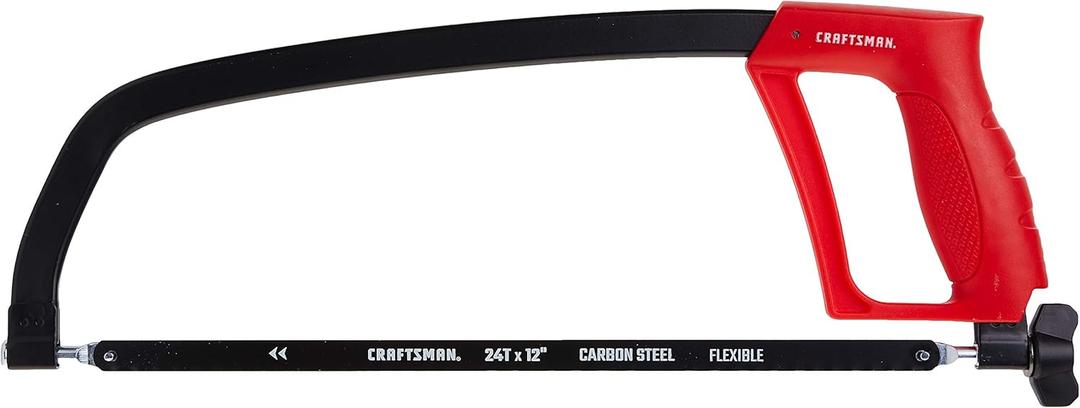 CRAFTSMAN Hand Saw, 12-Inch Hacksaw (CMHT20138)