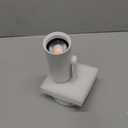 Aisilan White LED Zoomable Ceiling Spotlight 12W Dimmable Adjustable Beam Angle 10-55 Swivelable Angle CRI 97 Matt Aluminum Accent Lamp for Corridor Mural Living Room, Warm White 3000K