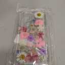 XIZYO for Samsung Galaxy S24 Ultra Case Cute Floral Clear Daisy Pattern Aesthetic Dried Flowers Women Girls Glitter Slim TPU Bumper Shockproof Protective Case for S24 Ultra,Pink Purple Flower