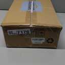 ELYONA Wood Tripod Floor Lamp, Mid Century Reading Standing Lamp with 3 Color Temperatures & Linen Shade, Modern Night Light for Bedroom, Farmhouse, Living Room, Office, 9W LED Bulb Included, Brown