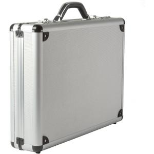 Alpine Swiss Executive Aluminum Briefcase Padded Laptop Briefcase For Men Hard Shell Attache Case Combo Lock Business Case