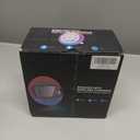 Bluetooth Speaker Night Lightsr,Wireless Charging Modern Speaker,Best Teenage Birthday Gift Ideas Tween Girls Gifts/Please use The Original Adapter