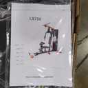 Fitvids Home Gym Equipment, Multifunctional Full Body Workout Weight Machine Station with Weight Stack, All in One Exercise Equipment with Pulley System & Seated Rowing for Home Gym Strength Training (Black)