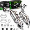 Catalytic Converter Kit Direct-Fit Dodge Grand Caravan 2011 2012 2013 2014 2015 2016 2017 2018 2019 2020 Chrysler Town Country 200 Journey Avenger Ram C/V Volkswagen Routan 3.6L V6 16779 16780