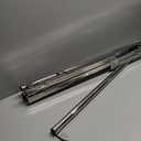 JAUREE 79 Inches Clothes Drying Rack, Drying Rack Clothing Folding Indoor Outdoor, Heavy Duty Stainless Steel Laundry Rack, Foldable Portable Large Clothes Rack Garment Rack with 20 Windproof Hooks (Silver)