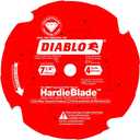 Diablo PCD Fiber Cement HardieBlade with Non-Stick Perma-Shield Coating - 7-1/4" x 4 Tooth - 1-Pack - D0704DHA