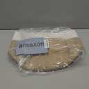 Dahey Jute Spliced Cotton Rope Plant Basket Modern Woven Storage Basket for 10.5" Floor Indoor Planter, Decorative Flower Pots Cover Laundry Bin with Handle Rustic Home Decor, White and Beige