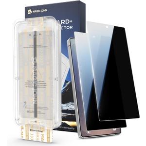 MAGIC JOHN 3rd Gen Samsung Galaxy S25 Ultra Privacy Screen Protector 6.9 Inch 2 Pack